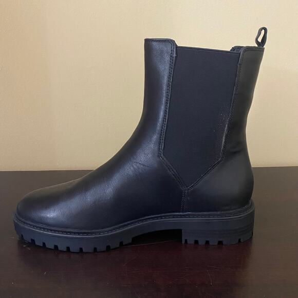 BANANA REPUBLIC HUDSON TALL LEATHER CHELSEA BOOT - Picture 5 of 7